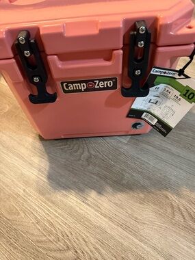 CAMP-ZERO 10 Qt. Coral Premium Cooler
